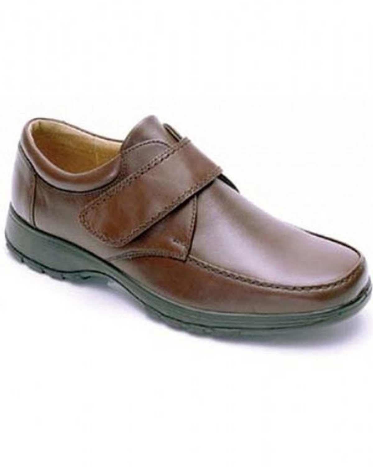 shoes with velcro fastening