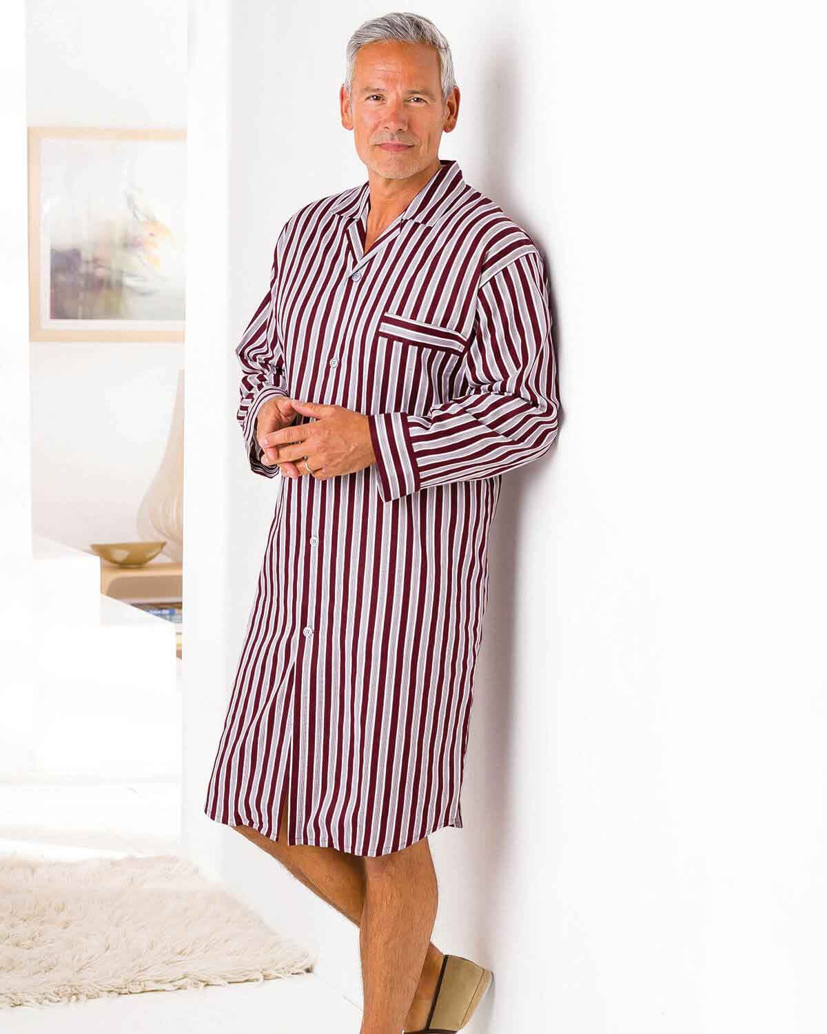 Men's Nightshirts, Cosy Night Shirts For Men James Meade