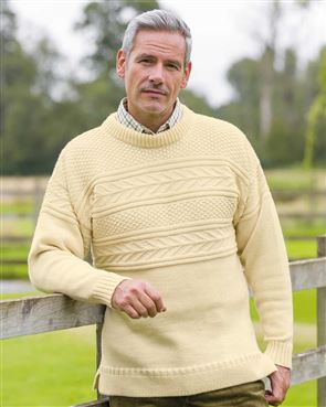 Ecru Guernsey Sweater