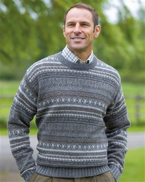 Shetland Wool Sweater | Shetland Jumpers Mens UK | James Meade