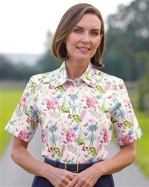 short sleeve blouses womens