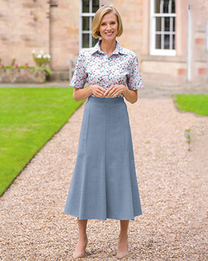 ladies top with skirt