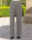 Medway Herringbone Pull On Wool Blend Tweed Trousers