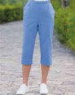 Easycare Cropped Pull On Trousers