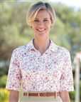 Nicole Multi Coloured Pure Cotton Polo