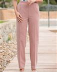 Polly Coral Pink Trousers
