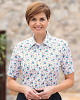 Melinda Floral Pure Cotton Blouse