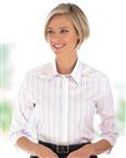 Sharon Striped Pure Cotton Blouse