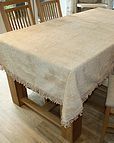 Chenille Tablecloth