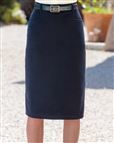Moleskin Straight Skirt