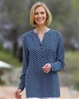 Evelyn Supersoft Viscose Pintuck Tunic