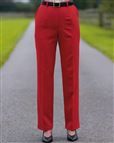 Sandown Red Trousers Ladies