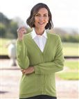 Ladies Merino Wool Kiwi Cardigan