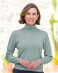 Ladies Merino Wool Opal Roll Neck Sweater