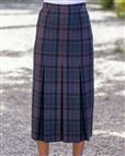 Hayle Pure Wool Pleated Skirt