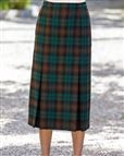 Wadebridge Wool Mix Pleated Skirt