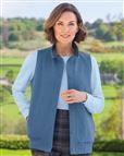 Dover Cowl Neck Trimmed Ladies Leisure Gilet
