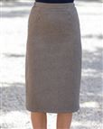 Falmouth Wool Mix Sraight Skirt