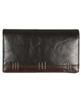 Trimmed Leather Purse