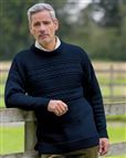 Navy Guernsey Sweater Mens