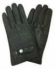 Wool Mix Leather Glove