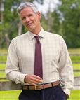 Redcar Tattersall Check Cotton & Wool Shirt