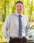 Windsor Mens Tattersall Check Cotton & Wool Shirt 
