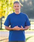 Crew Neck T Shirt - Royal Blue