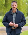 Glen Zip Up Fleece Jacket