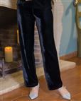 Giselle Mock Velvet Trousers