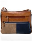 Payton Zipped Leather Look Handbag