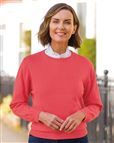 Cotton Watermelon Crew Neck Sweater