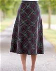 Marden Wool Mix Checked Skirt