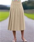 Sandown Stone Pleated Skirt