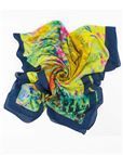 Lyra Patterned Ladies Silk Scarf