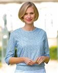 Effie Floral Pure Cotton Blouson Top
