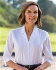 Easy Care 3/4 Sleeved White Blouse
