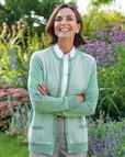 Aretha Ladies Merino Wool Cardigan
