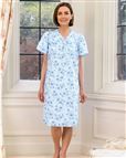 Slenderella Rosemarie Open Back Nightdress