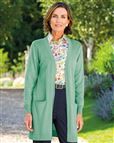 Ladies Goldie Merino Wool Apple Cardigan