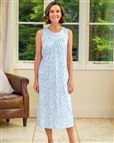 Billie Floral Cotton Long Nightdress