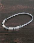 Sinead Tonal Silver Ladies Necklace