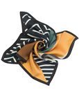 Agnes Geometric Patterned Ladies Silk Scarf