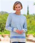 Lara Ladies Pure Lambswool Tunic Jumper