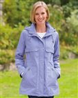 Joanne Trimmed Zip front Showerproof Jacket