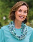 Antonia Floral Viscose Ladies Snood Scarves