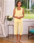 Slenderella Cotton Ladies Pyjamas Dotty
