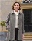 Ashford Wool Rich Tweed Ladies Coat