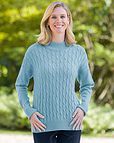 Wool Mix Sukie Cable Jumper
