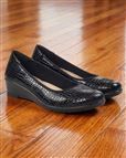 Lunar Slip On Winnie Ladies Wedge Shoe